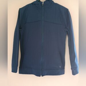 NWT Xersion Blue Zip Up Jacket Size Large 14/16